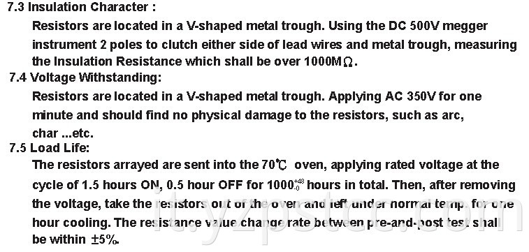 Metal Oxide Film Resistor